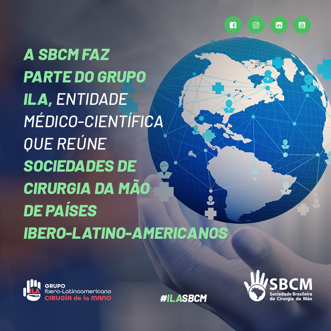 Grupo ILA reúne sociedades internacionais na área de Cirurgia da Mão